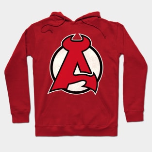 Defunct Albany Devils Hockey Team Hoodie